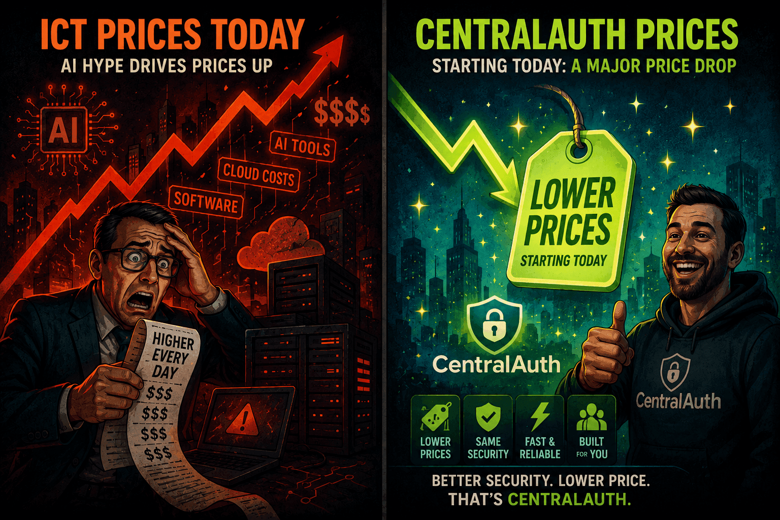 Everything Is Getting More Expensive. Everything But CentralAuth